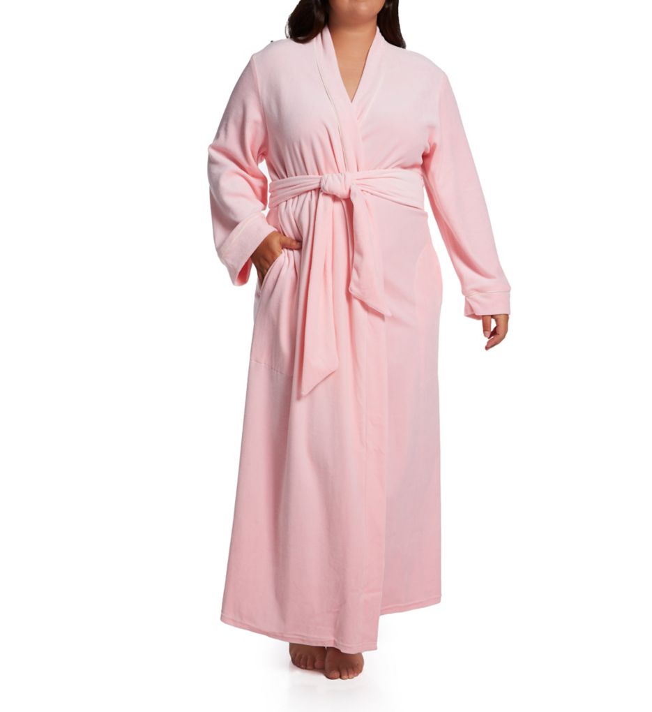 Velour Wrap Robe