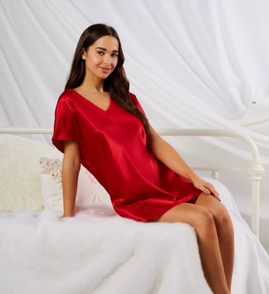 Amanda Rich Bias Cut Satin T-Shirt Gown 412-40 - Image 5