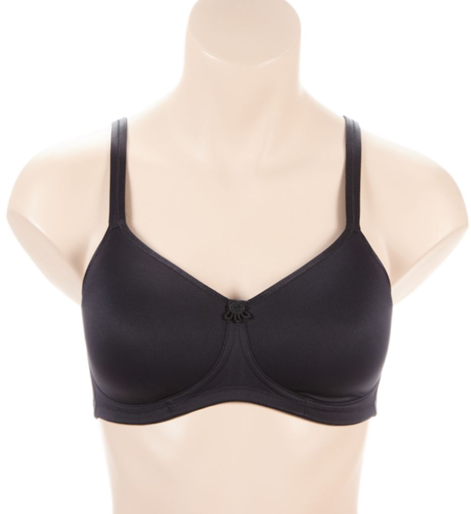 Amoena Mara Contour Foam Soft Cup T-Shirt Bra Black 36AA  - Image 1