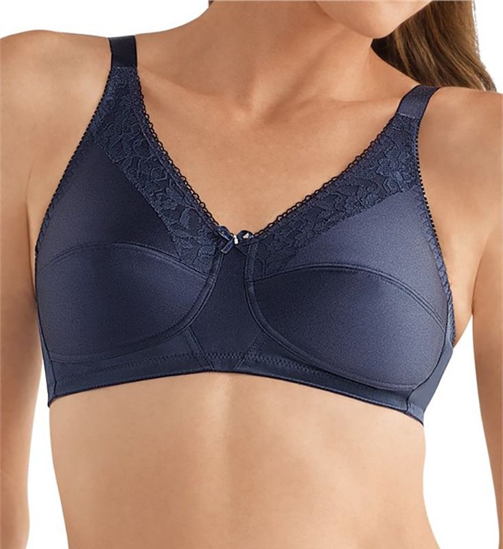 Nancy Multi Part Cup Lace Trim Bra-acs