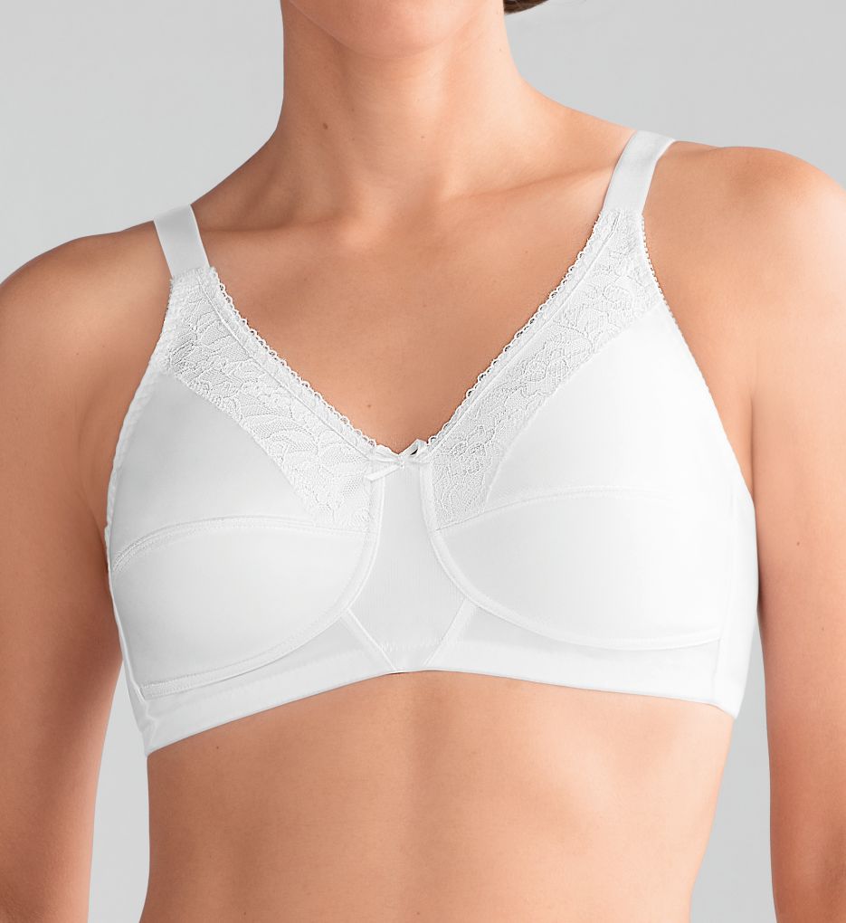 Nancy Multi Part Cup Lace Trim Bra-acs