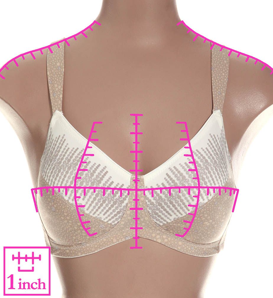 Jane Printed Wirefree Bra-ns7