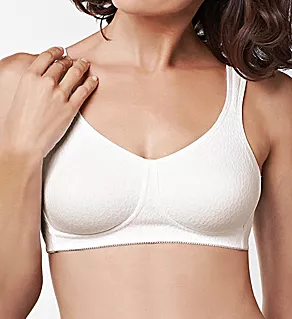 Mona Soft Cup Bra White 32AA