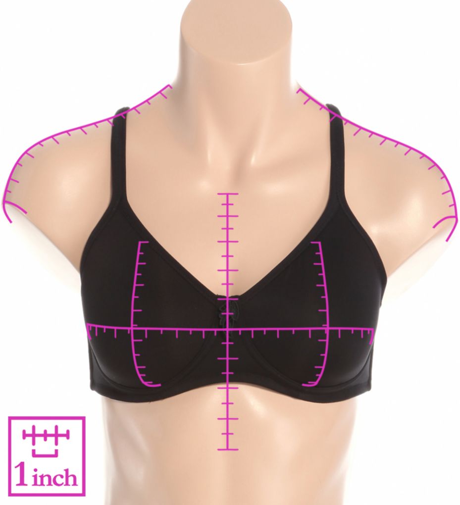 Amoena Lara Molded Foam Soft Cup Bra Nude 32C  - Image 3