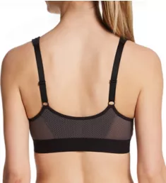 Ester Front Close Sports Bra Black/Grey 34A