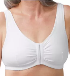 Fleur Wire-Free Bra White XS (A/B)