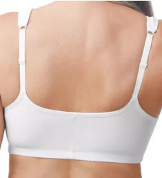 Fleur Wire-Free Bra White XS (A/B)