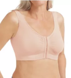 Clara Wire-Free Front Closure Bra Rose Nude S