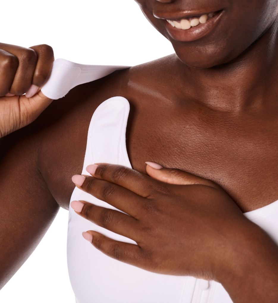 Amoena Pamela Zip Front High Pressure Seamless Bra 45010 - Image 4