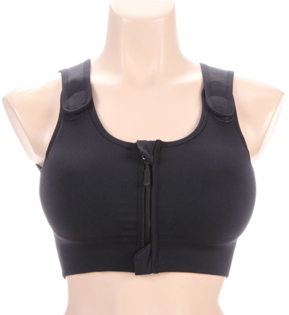 Amoena Pamela Zip Front High Pressure Seamless Bra 45010 - Image 1