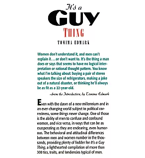 It's a Guy Thing Book