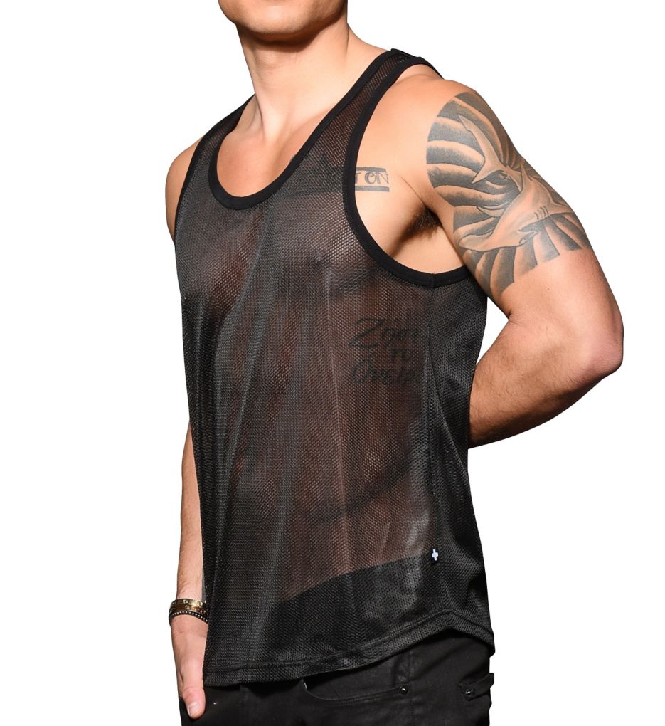 Limited Edition Midnight Mesh Tank-acs