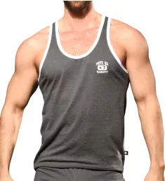 Phys. Ed. Varsity Tank Charcoal S