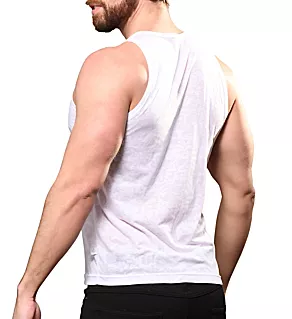 Summer Burnout Semi Sheer Tank