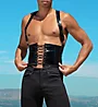 Andrew Christian Slick Faux Patent Leather Corset Harness 3250 - Image 3