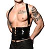 Andrew Christian Slick Faux Patent Leather Corset Harness