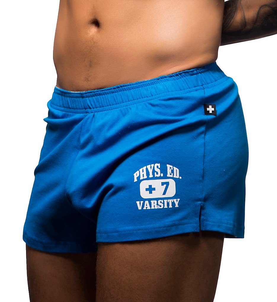 Andrew Christian 6381 Phys Ed Athletic Short (Electric Blue)