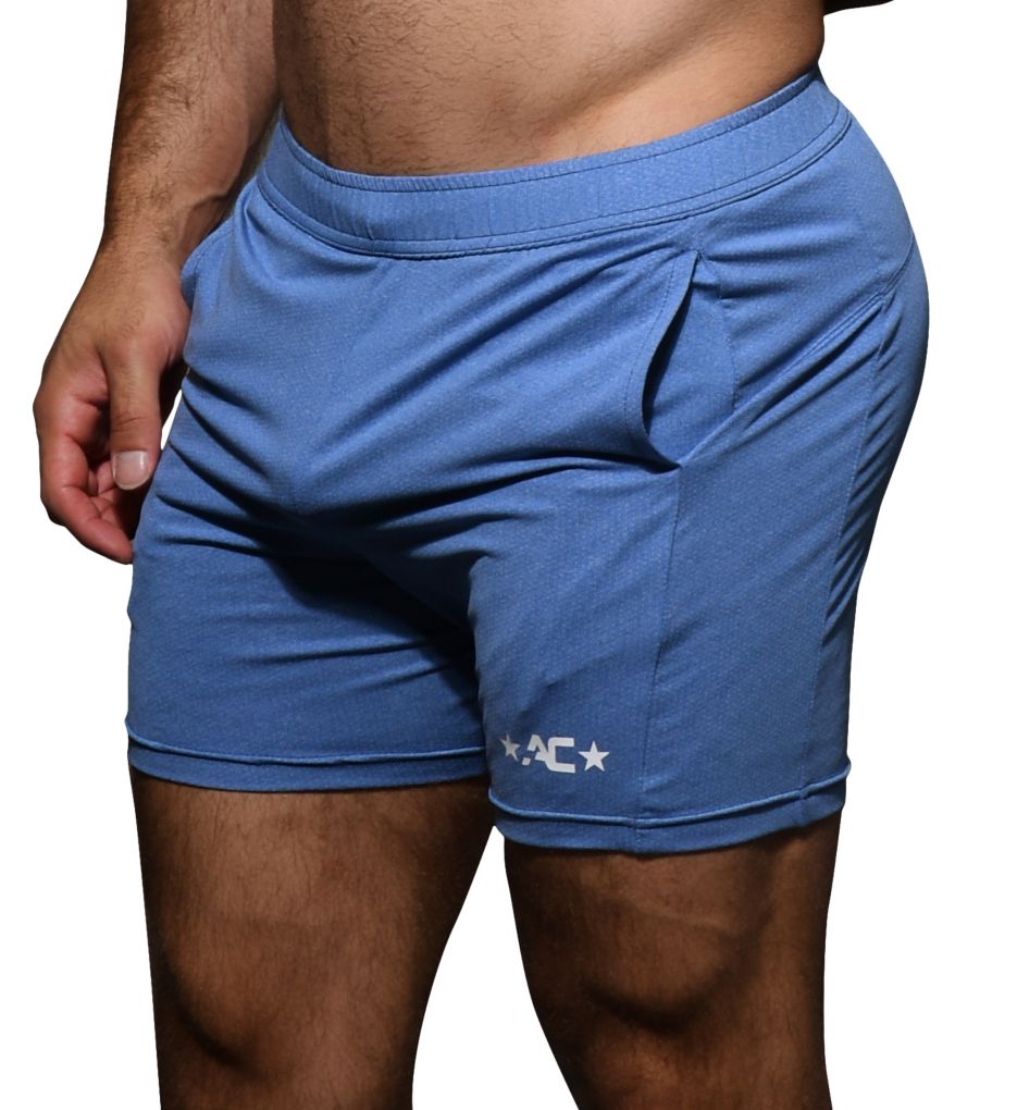 Stretch VPL Gym Shorts-acs