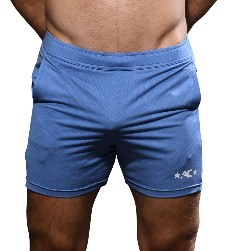 Stretch VPL Gym Shorts-fs