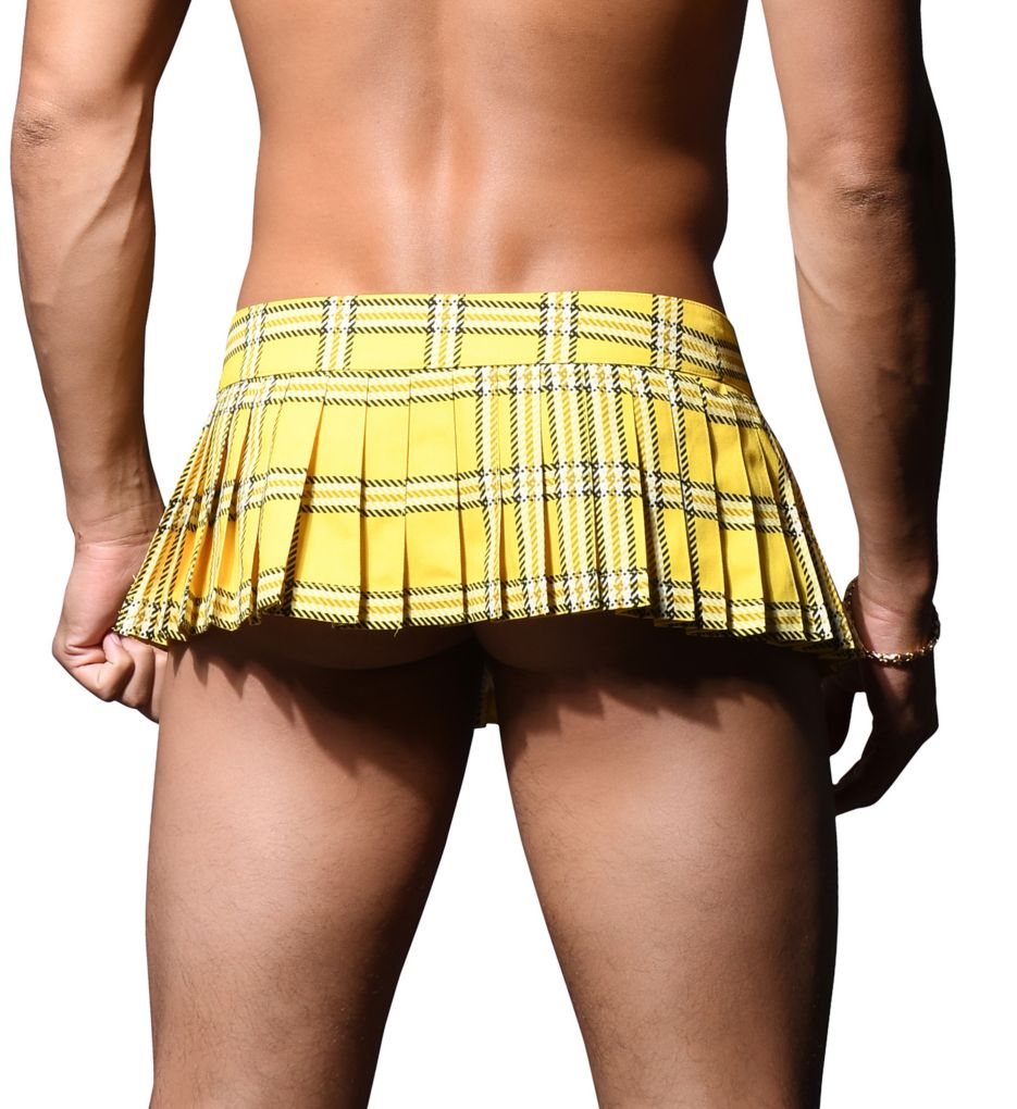 Unleashed 8 Inch Plaid Skirt-bs