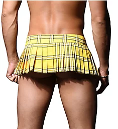 Unleashed 8 Inch Plaid Skirt