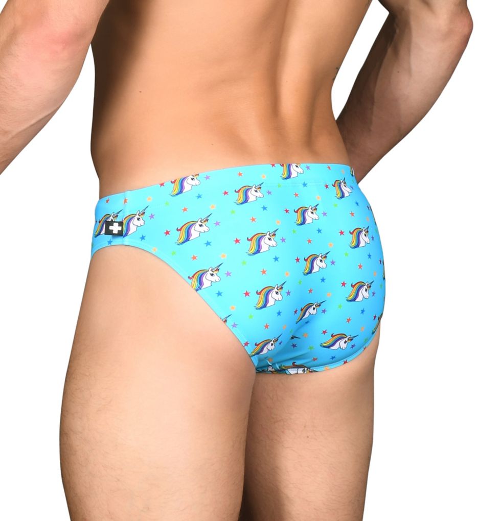 Happy Unicorn Bikini Swim Brief-bs