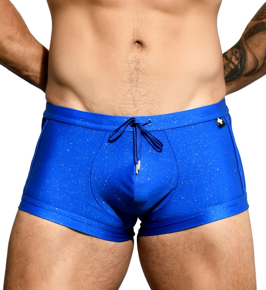 Sparkle Swim Square Leg Swim Trunk-fs