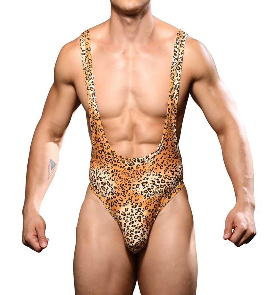 Unleashed Leopard Swim Boykini w/ Almost Naked-acs