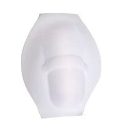 Show It Foam Rounded Shape Cup Pad White O/S