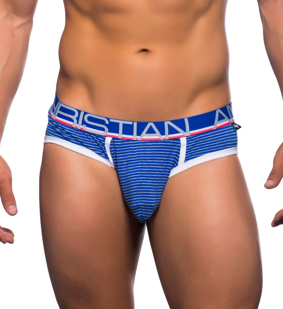 Limited Edition Ace Striped Brief-fs