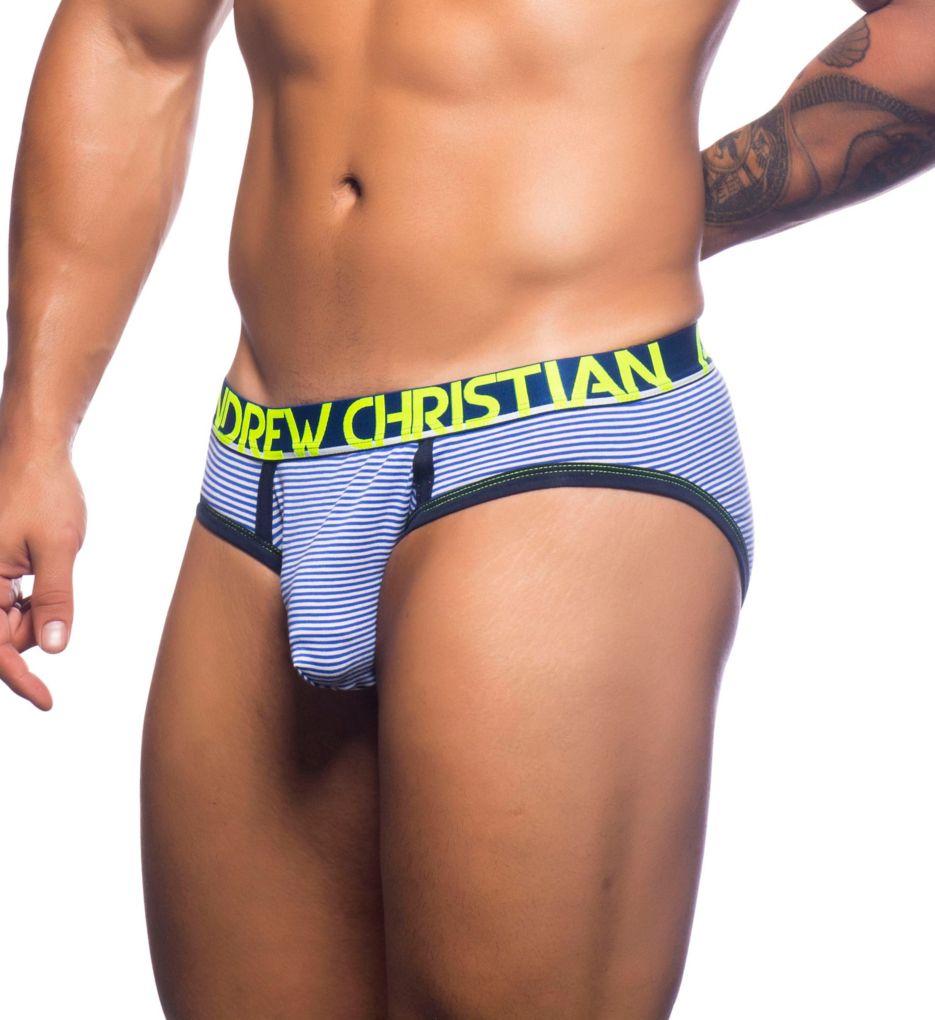 Cadette Striped Brief-acs