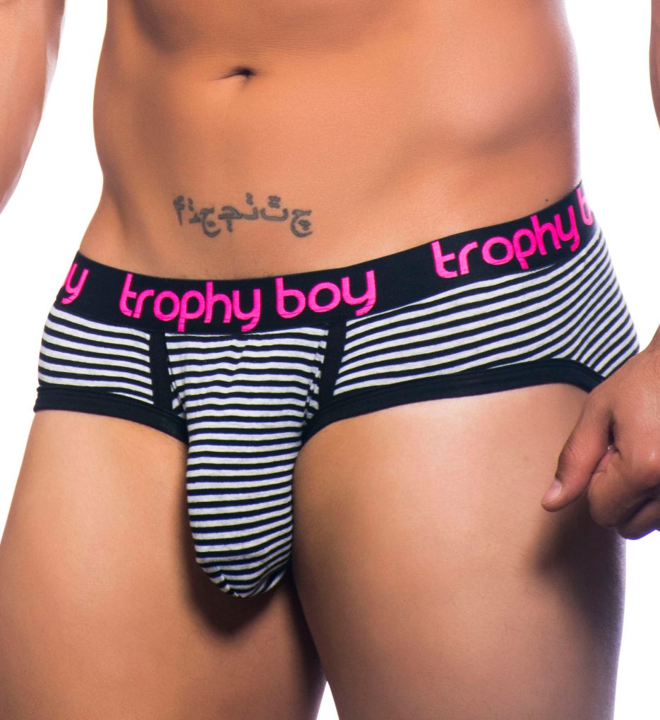 Trophy Boy Striped Brief-acs