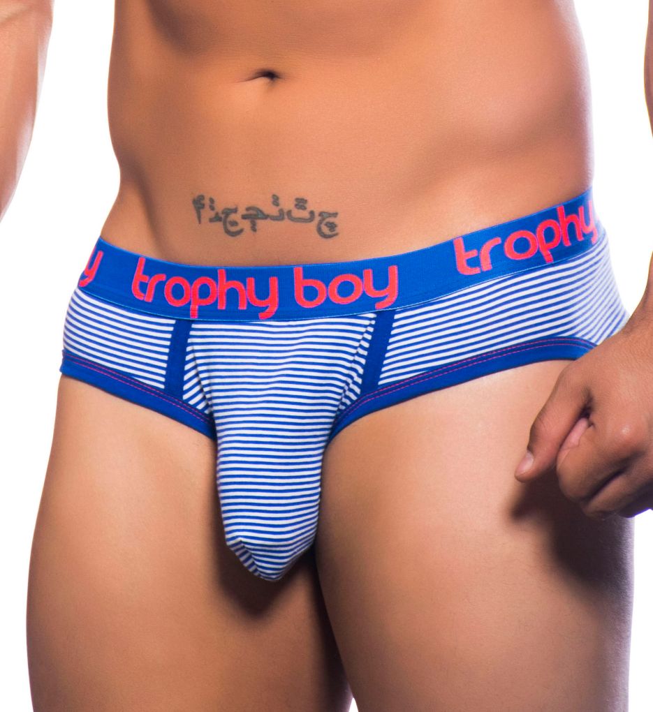 Trophy Boy Striped Brief-acs