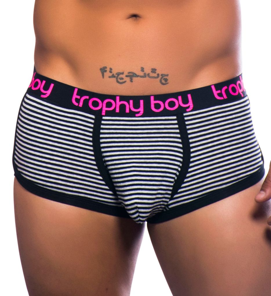 Trophy Boy Striped Boxer-fs