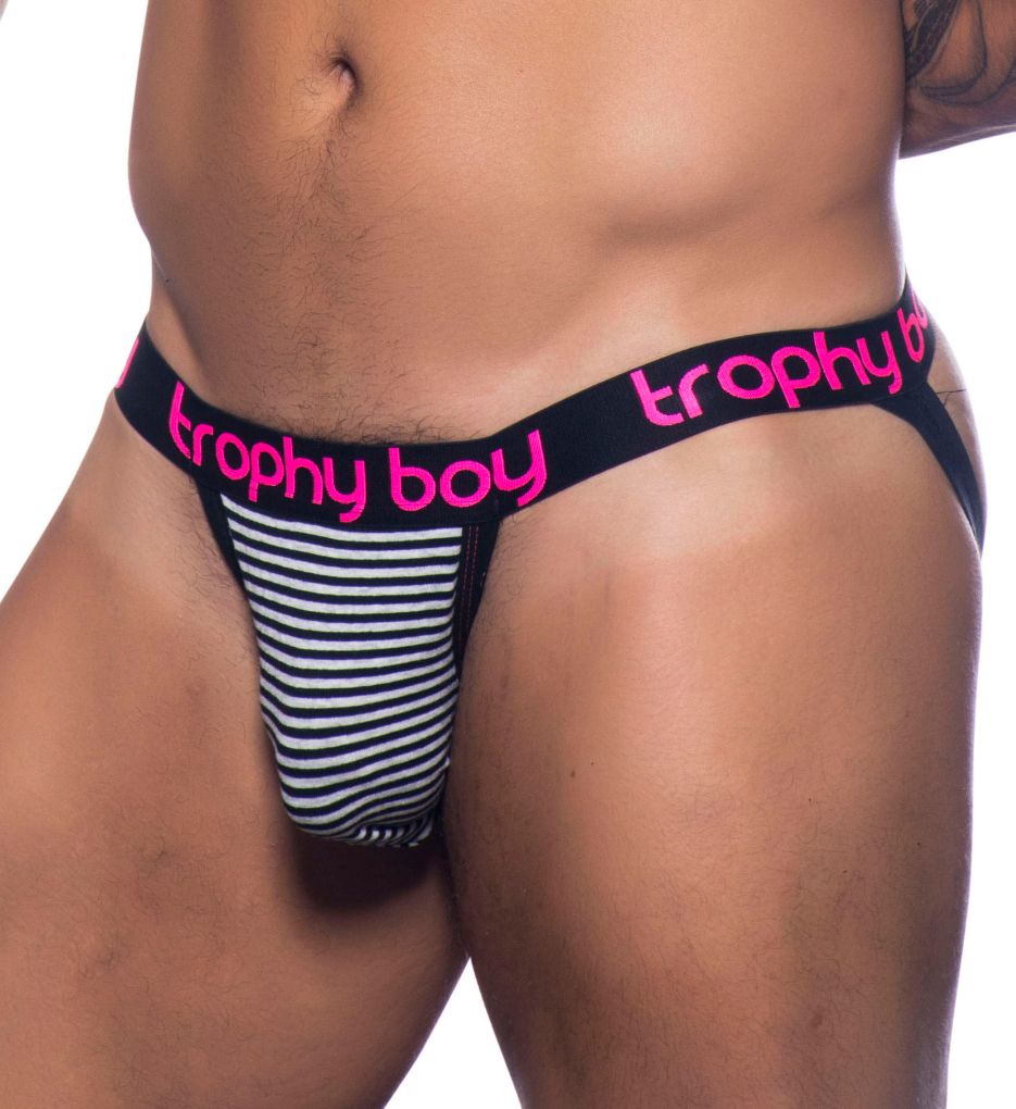 Trophy Boy Striped Jock-acs