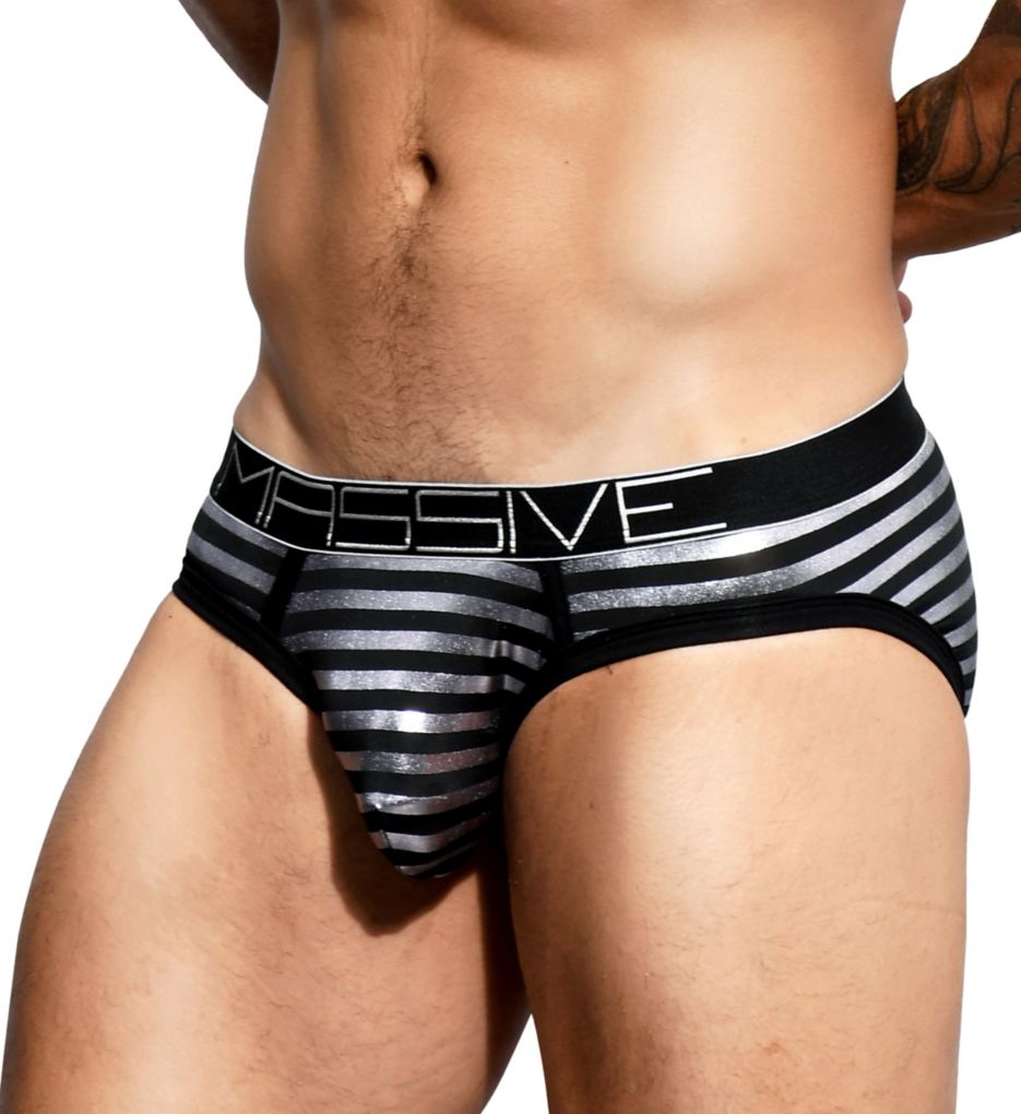 Massive Glam Stripe Brief-acs