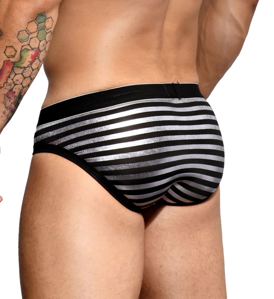 Massive Glam Stripe Brief-bs