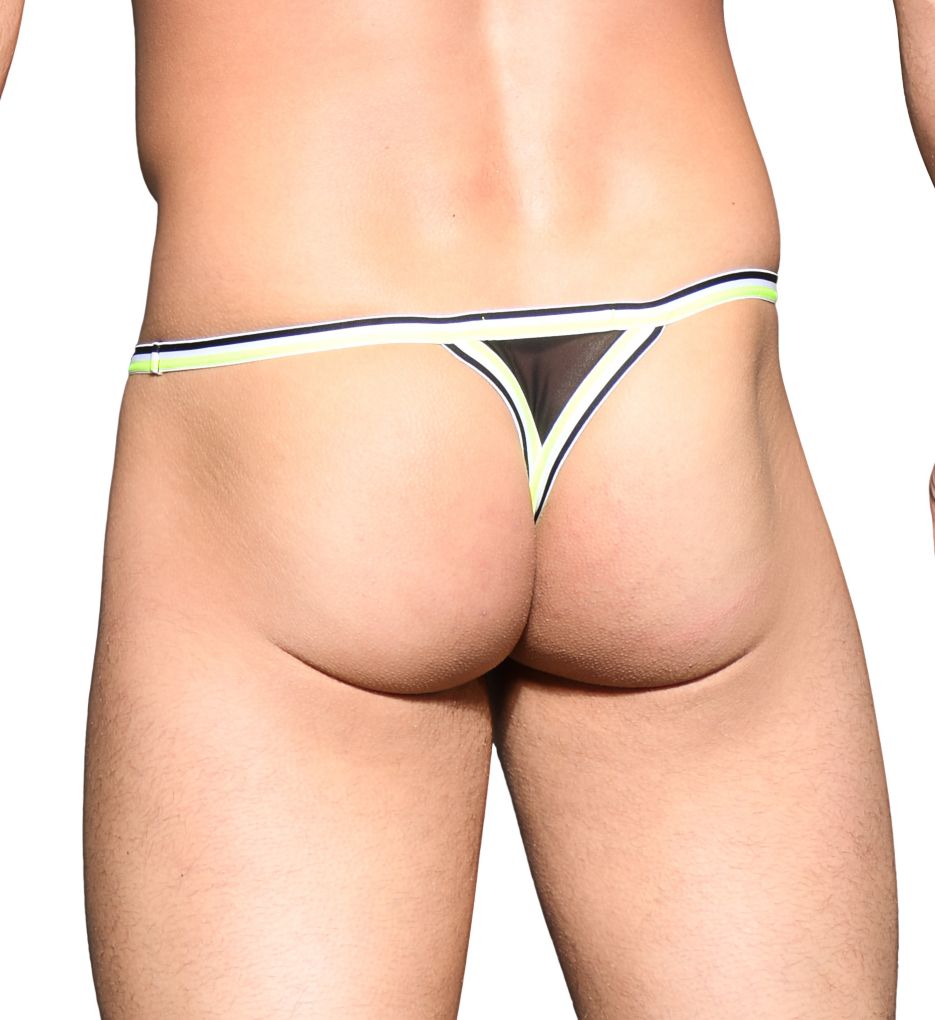 Almost Naked Sheer Mesh Boy Y-Back Thong-bs