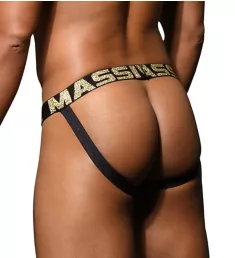 Massive Stud Jockstrap BLCGOL XL