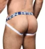 Andrew Christian Phys. Ed. Varsity Jock w/ Almost Naked Pouch 92571 - Image 2