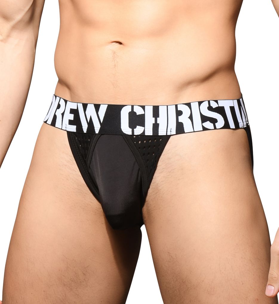 Strut Mesh Jock w/ Almost Naked Pouch-acs