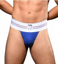 FUKR Retro Jockstrap Blue S