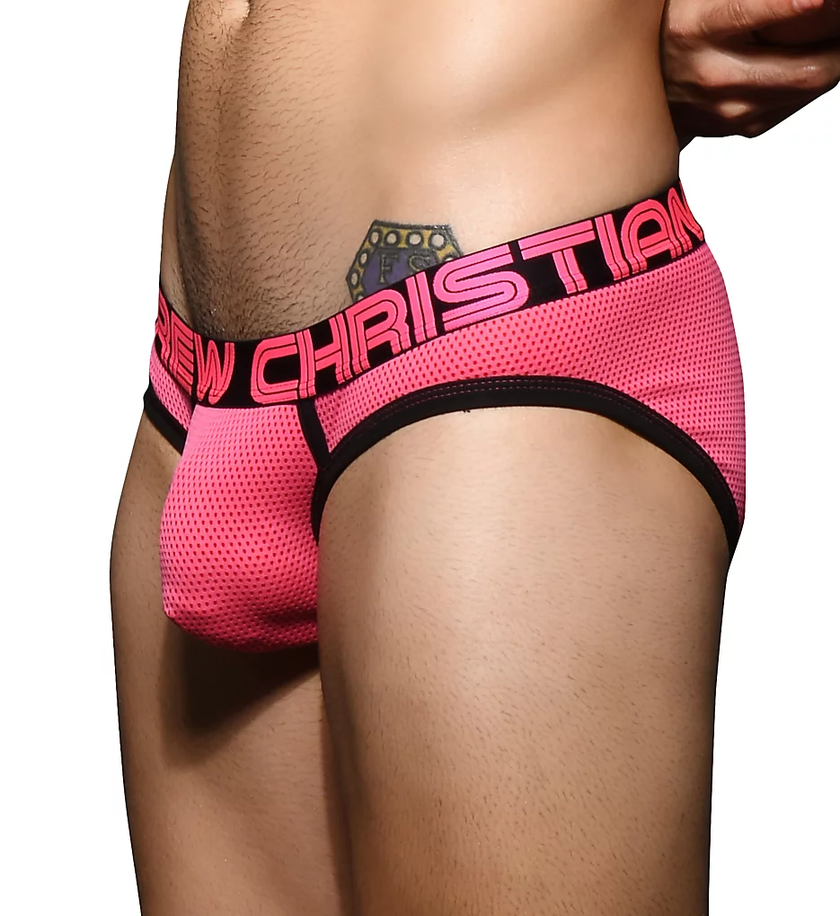 Candy Pop Mesh Brief with Almost Naked Pouch