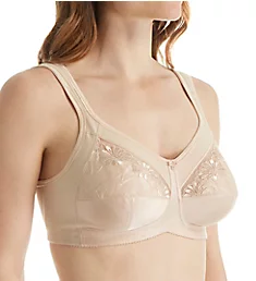Care Safina Embroidered Soft Cup Bra Deep Sand 34A