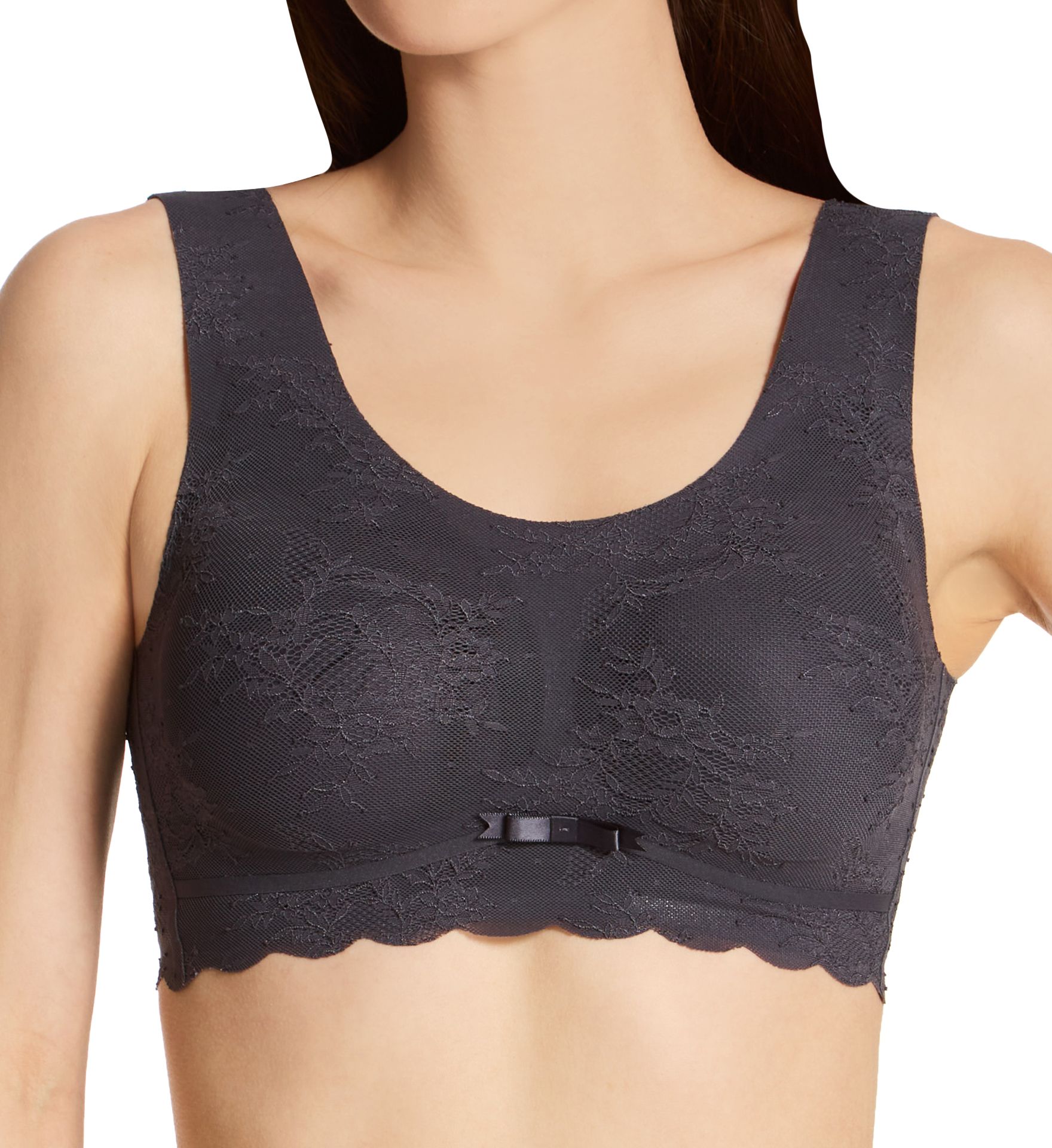 Anita Women's Rosa Faia Essentials Soft Cup Bra in Anthracite | Size: Medium | HerRoom.com