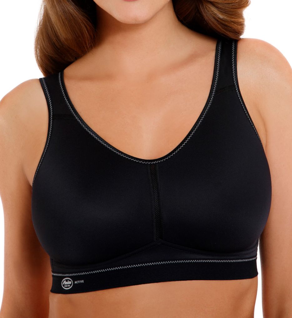 Active Light and Firm Sports Bra Black 40B by Anita