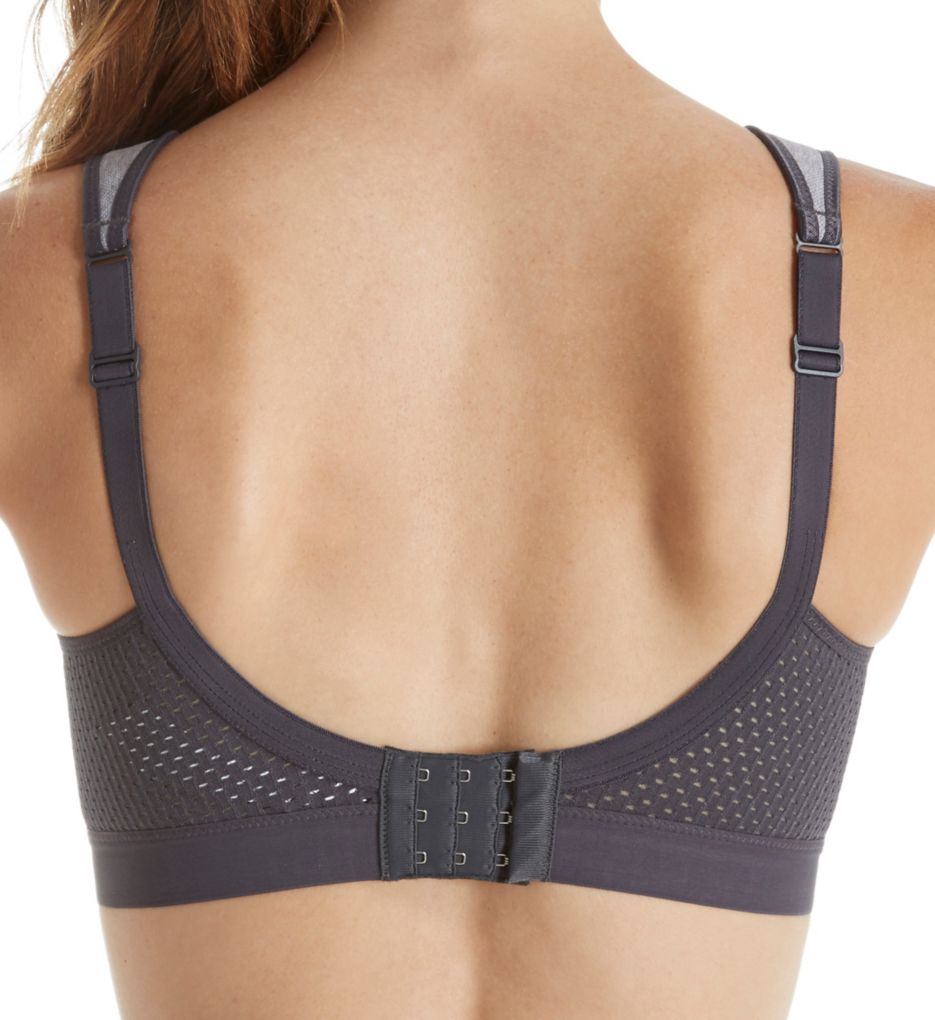 Active Maximum Support Wire Free Sports Bra Heather Grey 46D by Anita