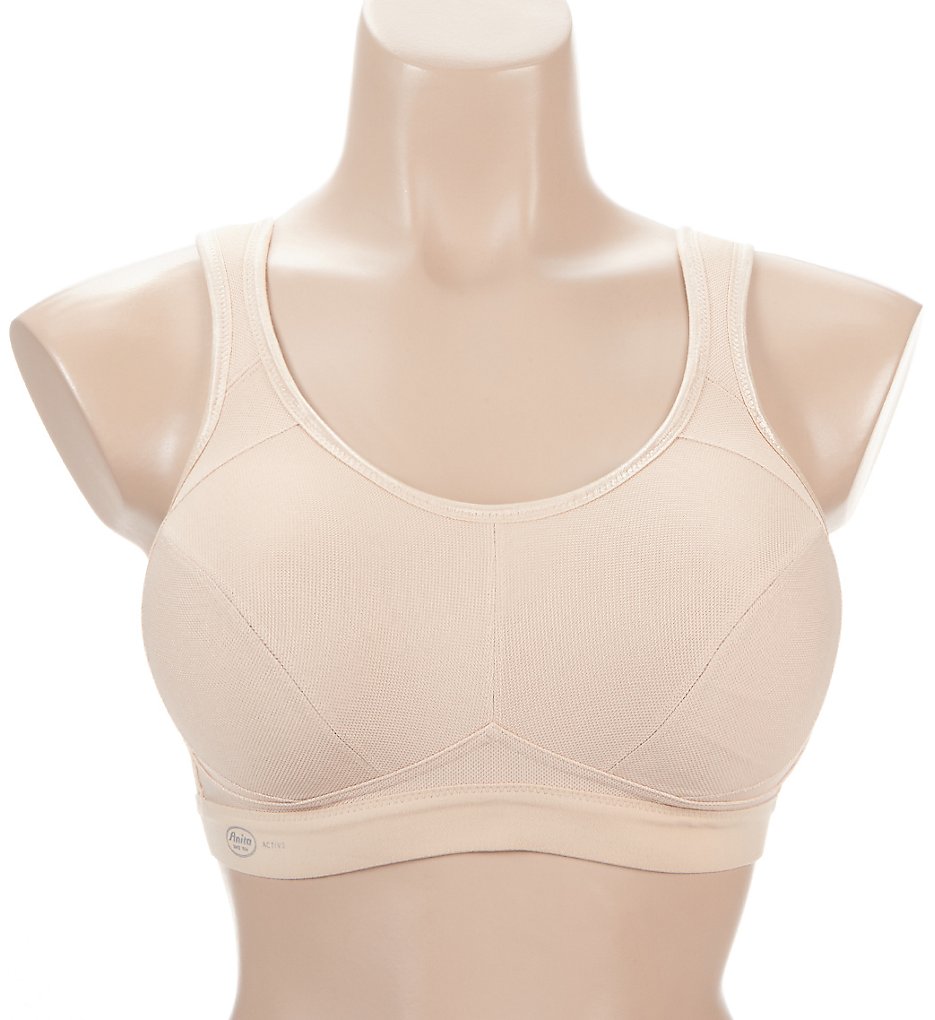 Active Maximum Support Wire Free Sports Bra Heather Grey 42H by Anita