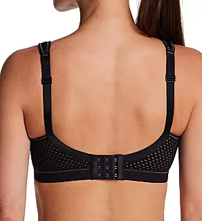 Active Momentum Wire Free Sports Bra Black 30B
