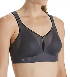 Active Air Control Wire Free Sports Bra Anthracite 30AA